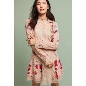 Korovilas Lace & Floral Dress
